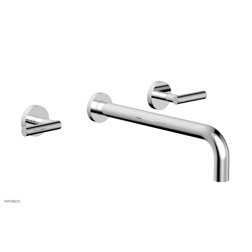 Phylrich - Wall Lav Set Lever Handle 12'' Spt - Polished Chrome