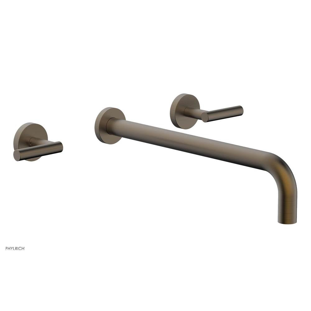 Phylrich - Wall Lav Set Lever Handle 14'' Spt - Old English Bronze