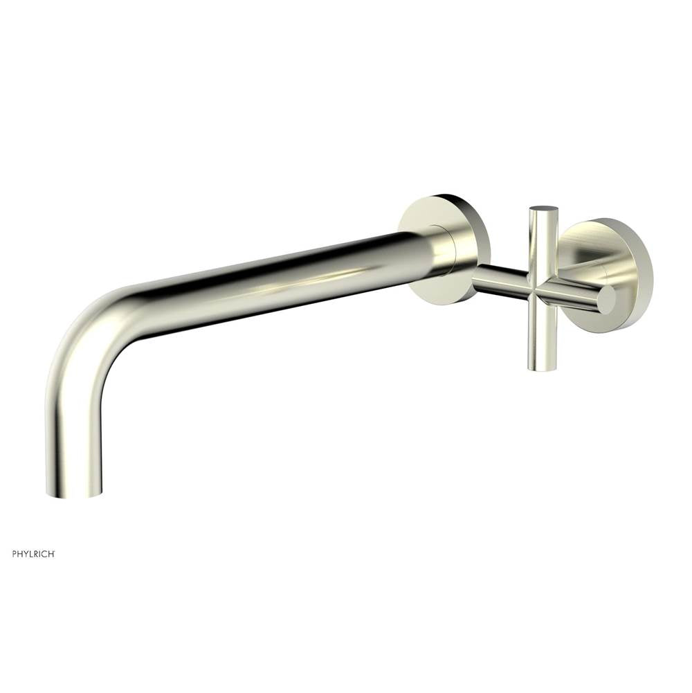 Phylrich - Single Cross Hdl W/L W 10'' Spt Transition - Satin Nickel