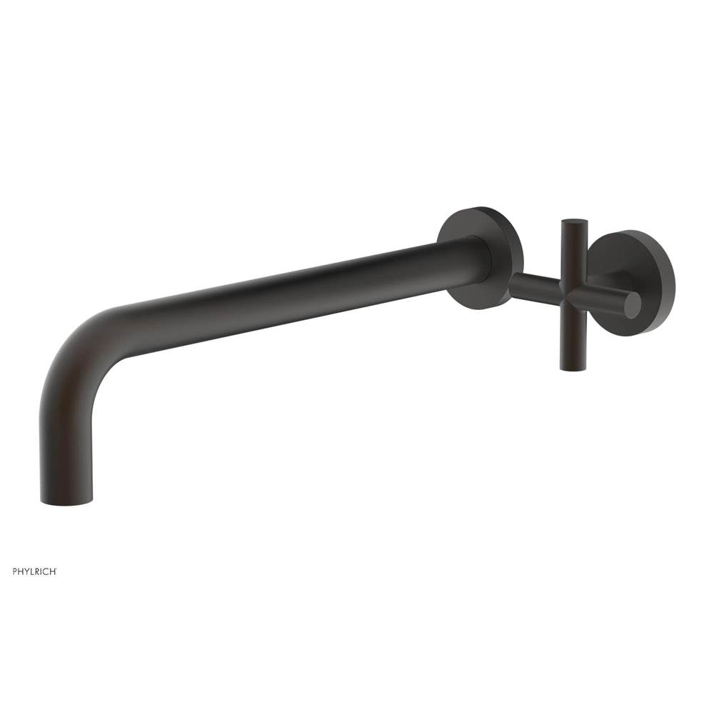 Phylrich - Single Cross Hdl W/L W 12'' Spt Transition - Oil Rubbed Bronze