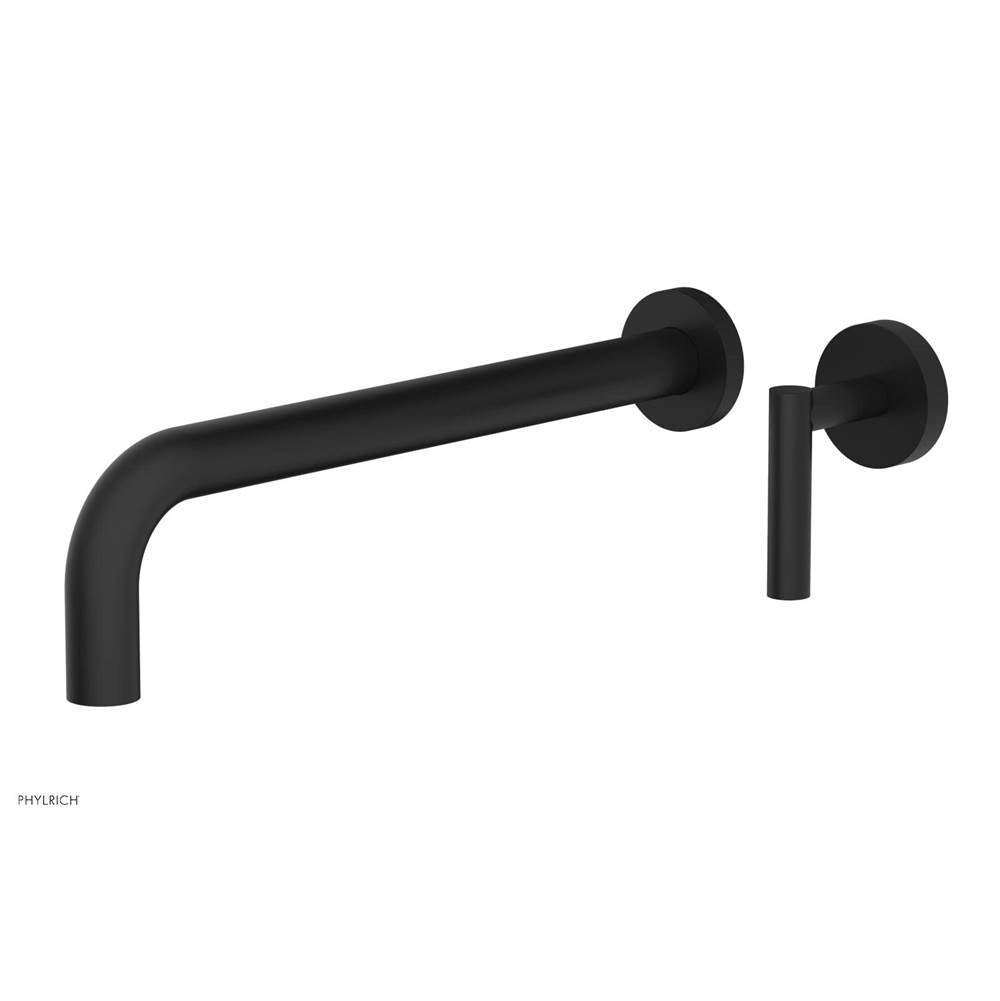 Phylrich - Single Lever Hdl W/L W 12'' Spt Transition - Matte Black