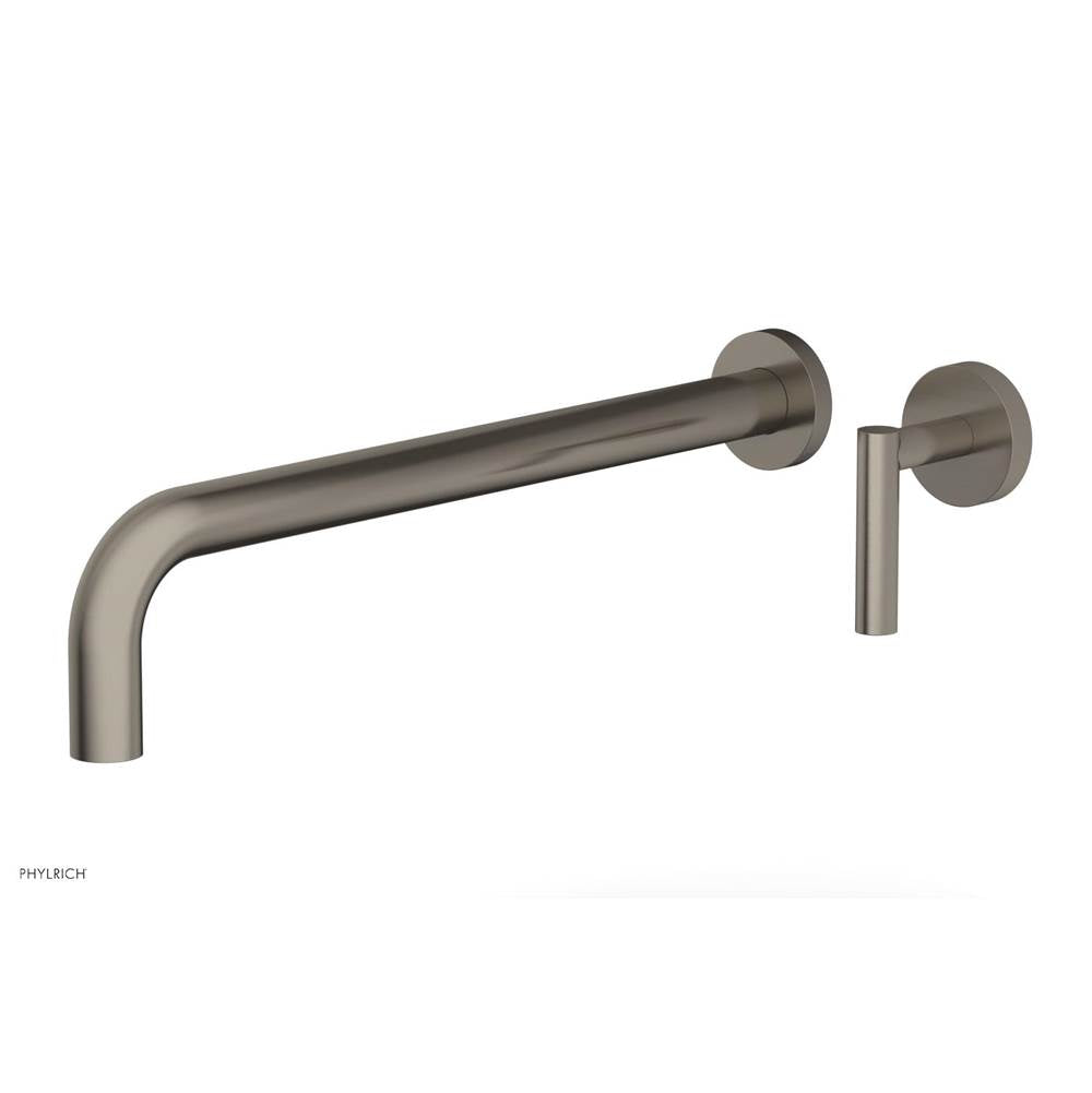 Phylrich - Single Lever Hdl W/L W 14'' Spt Transition - Pewter