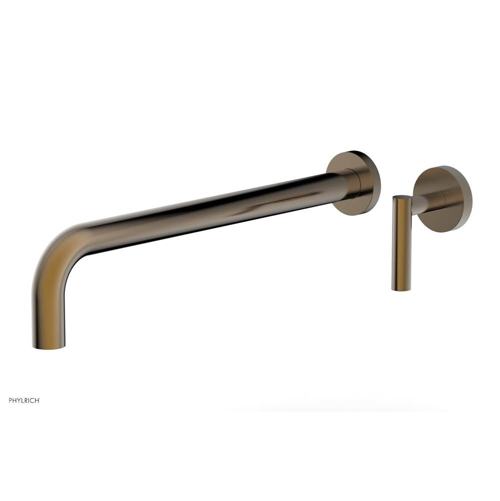 Phylrich - Single Lever Hdl W/L W 14'' Spt Transition - Antique Brass