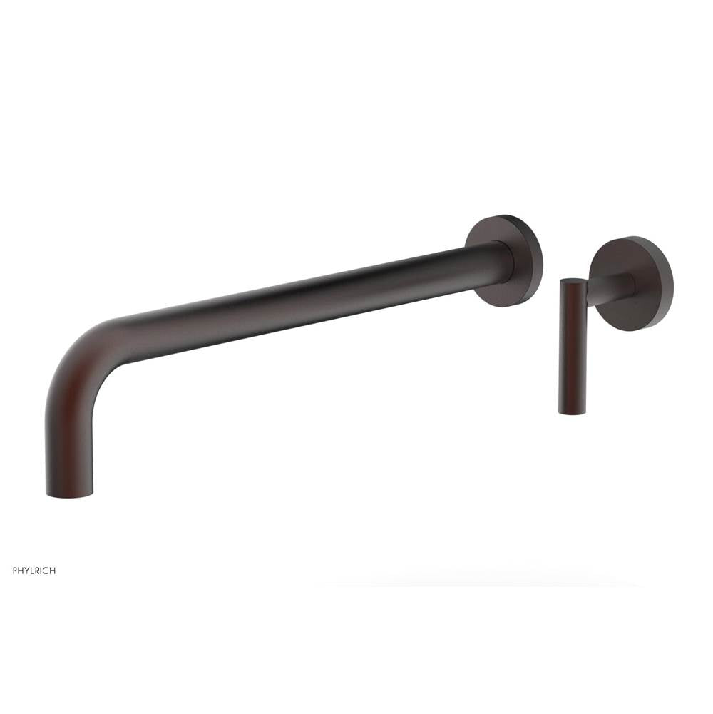 Phylrich - Single Lever Hdl W/L W 14'' Spt Transition - Weathered Copper