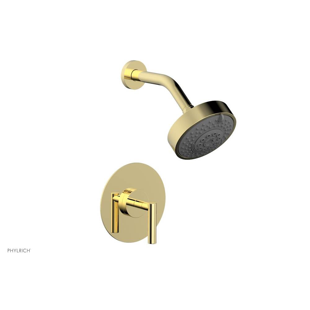 Phylrich - Pb Shower Set Lever Handle - Polished Brass