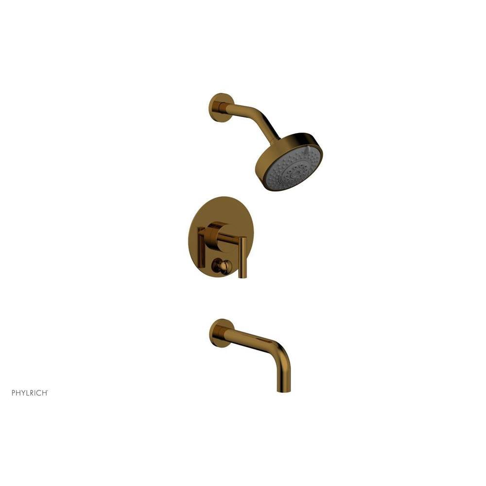 Phylrich - Pb Tub & Shower Set Lever Handle - French Brass
