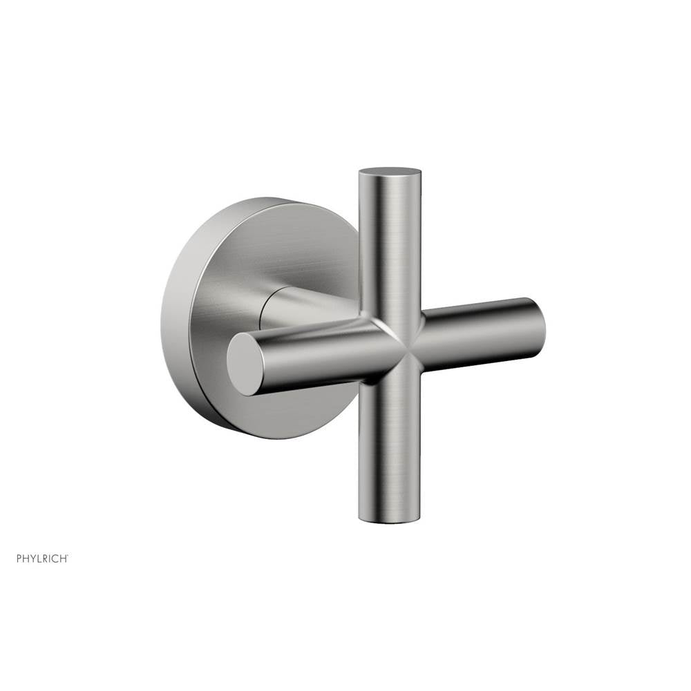 Phylrich - Vol Contrl/Div Trim Cross Handle - Satin chrome