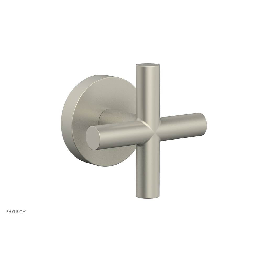Phylrich - Vol Contrl/Div Trim Cross Handle - Burnished Nickel