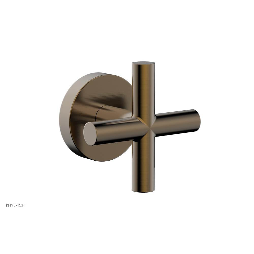 Phylrich - Vol Contrl/Div Trim Cross Handle - Antique Brass