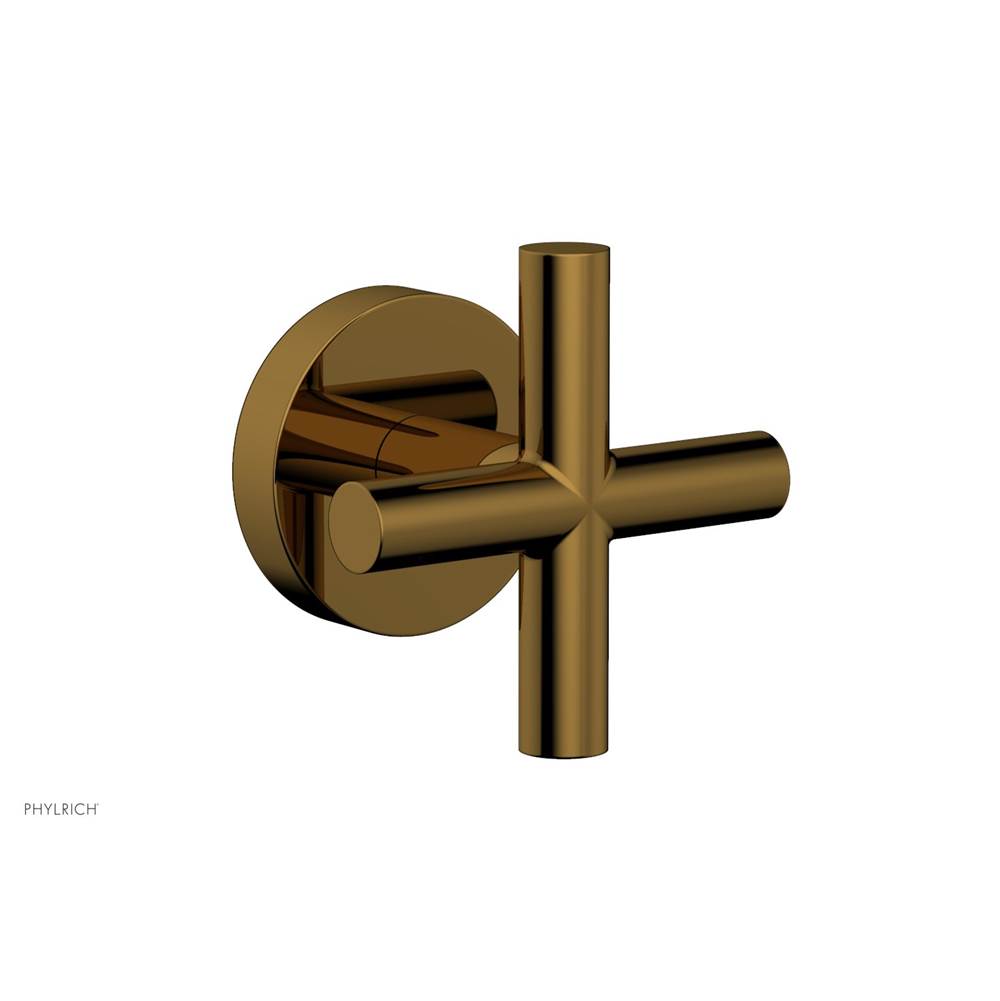 Phylrich - Vol Contrl/Div Trim Cross Handle - French Brass