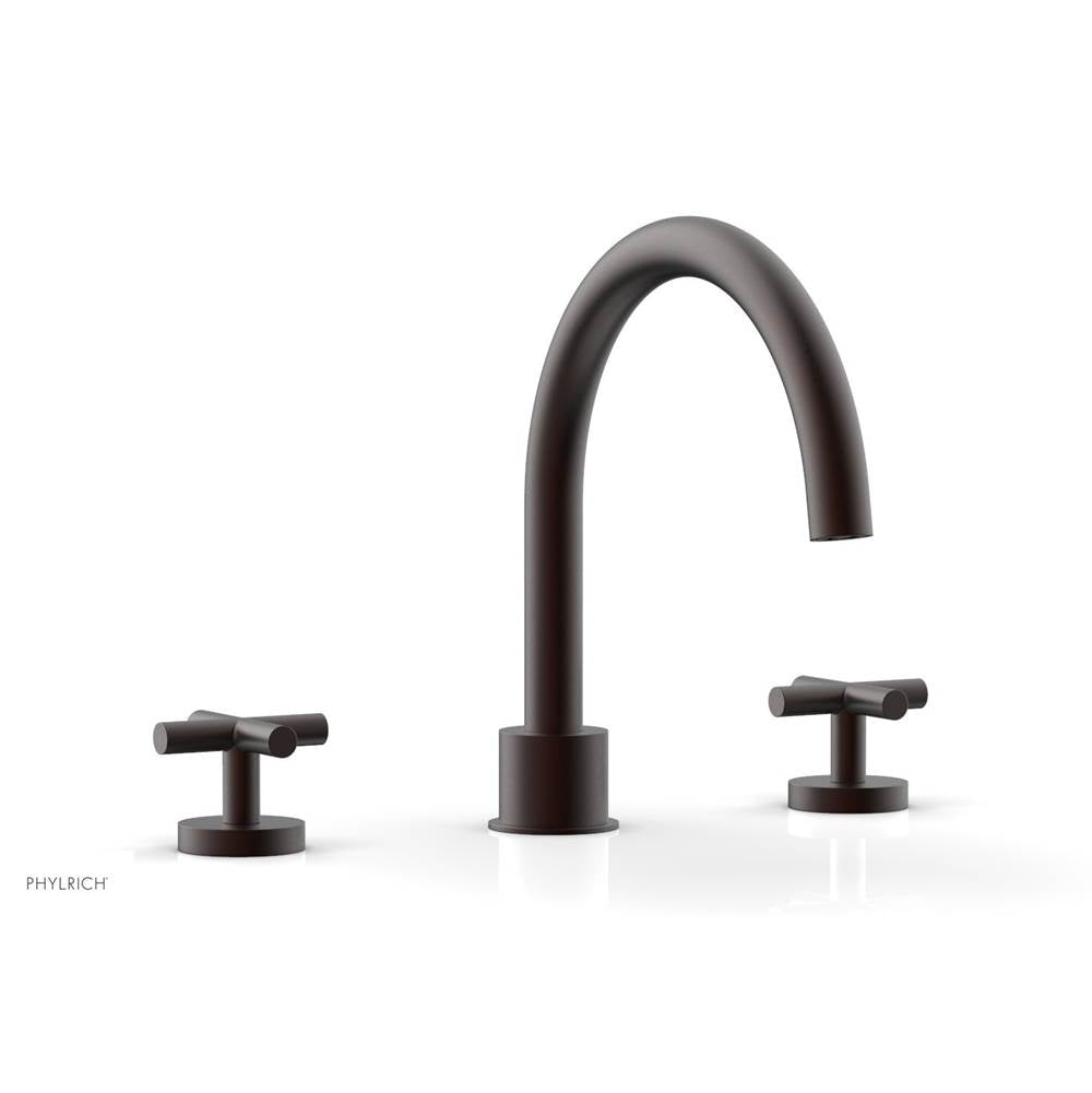 Phylrich - Deck Tub Set Cross Handle - Weathered Copper