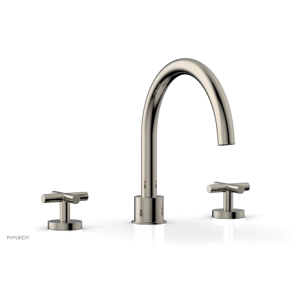 Phylrich - Deck Tub Set Cross Handle - Polished Nickel