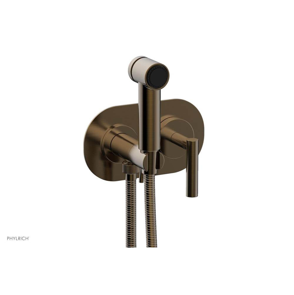 Phylrich - Wall Mounted Bidet Lever Handle - Antique Brass