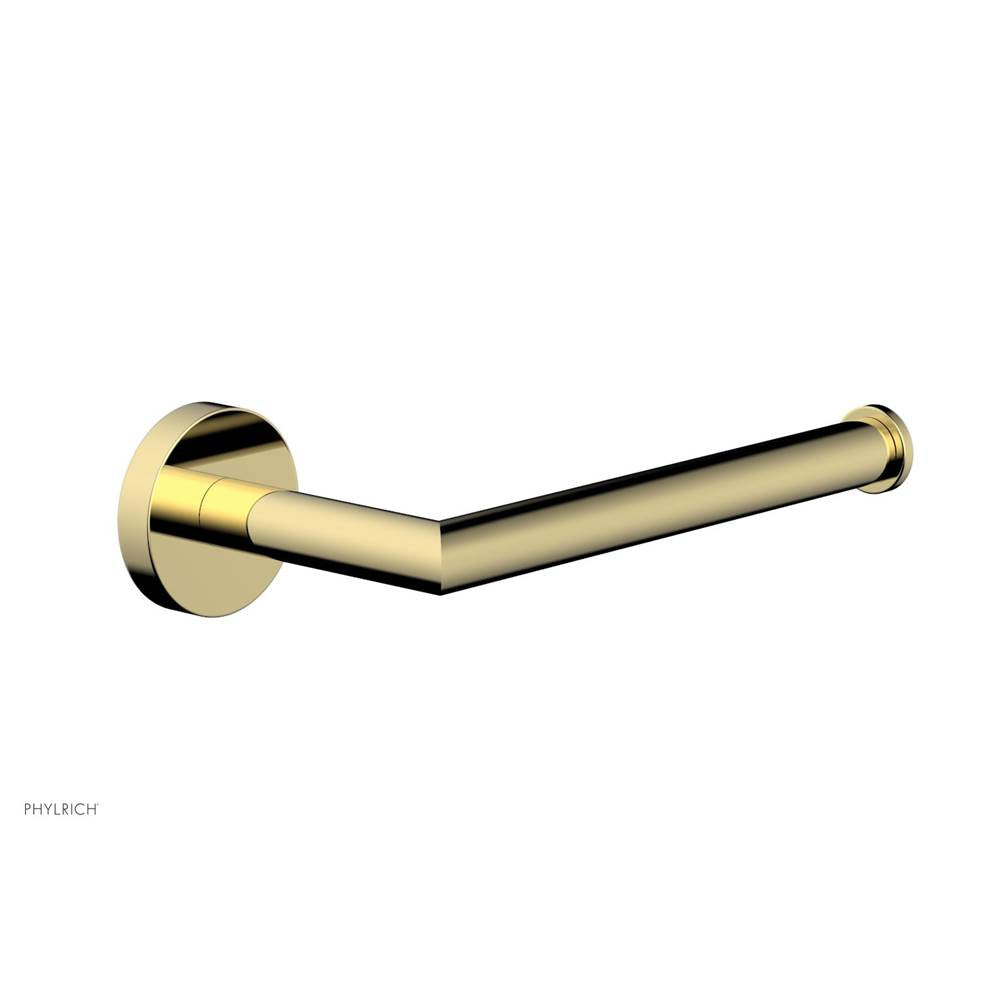 Phylrich - Single Post Toilet Tissue Holder - Polished Brass