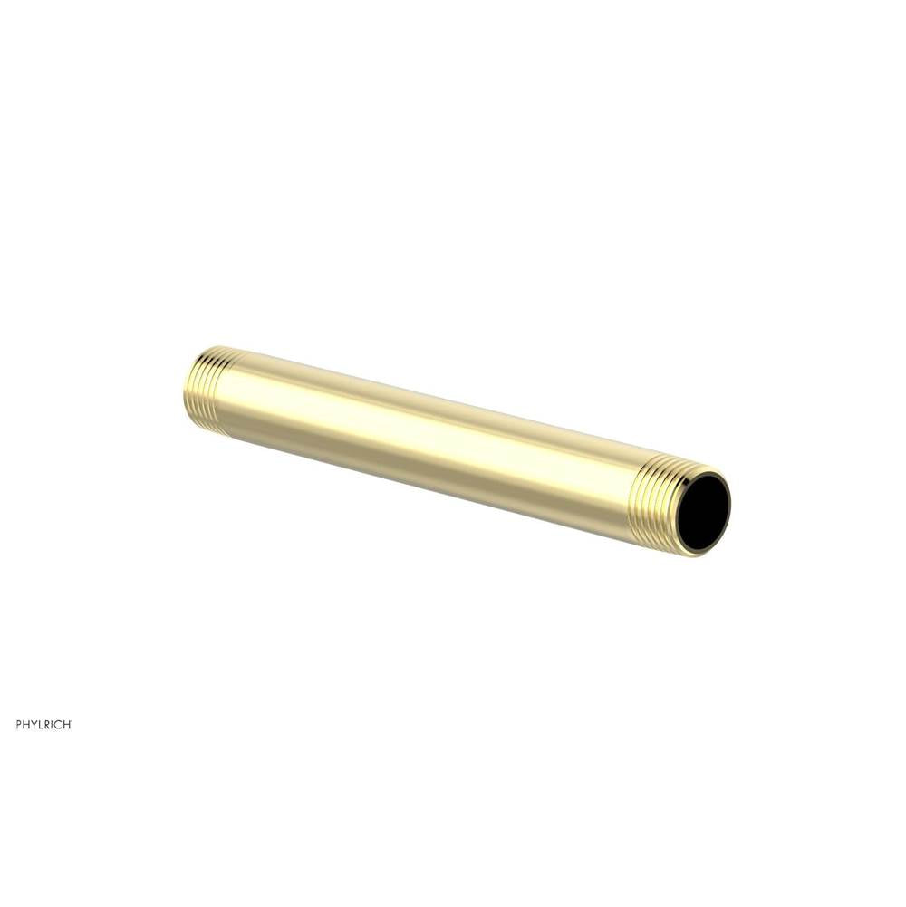 Phylrich - Polished Brass 6'' Straight Shower Arm