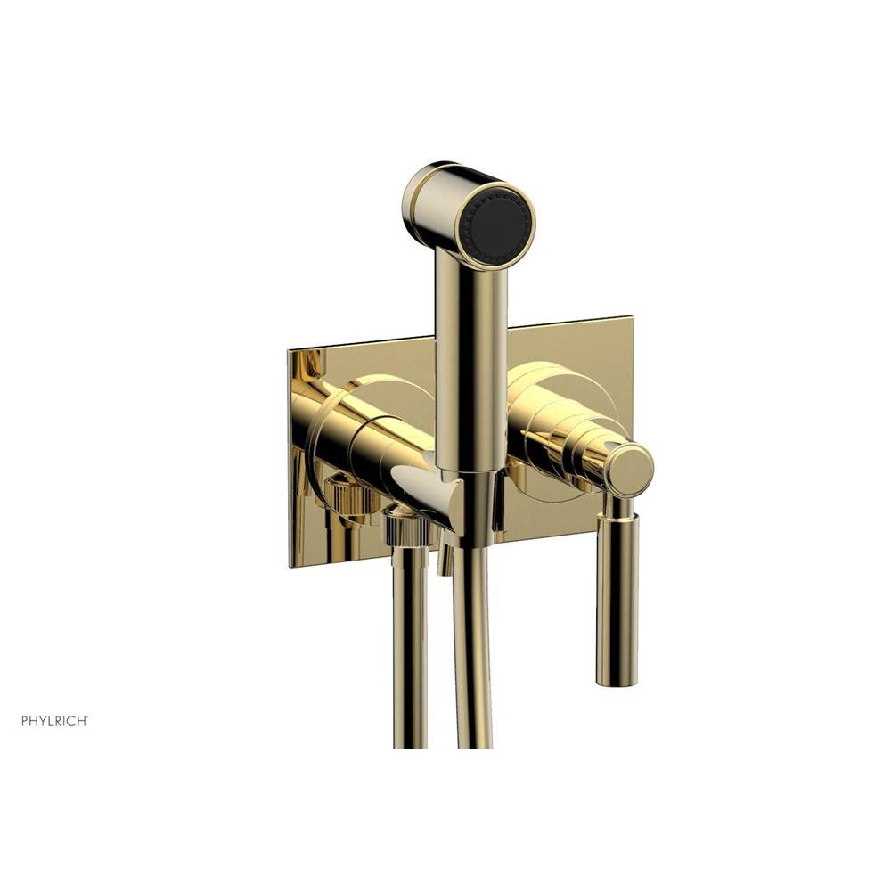 Phylrich - Wall Mounted Bidet - Polished Brass Uncoated