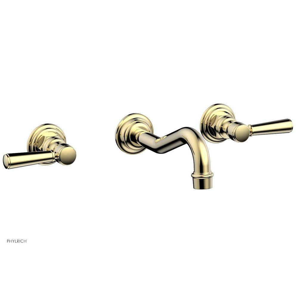 Phylrich - Wall Mount Lav Trim - Polished Brass Uncoated