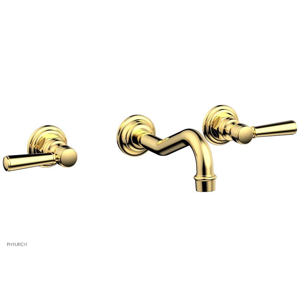 Phylrich - Wall Mount Lav Trim - Polished Gold