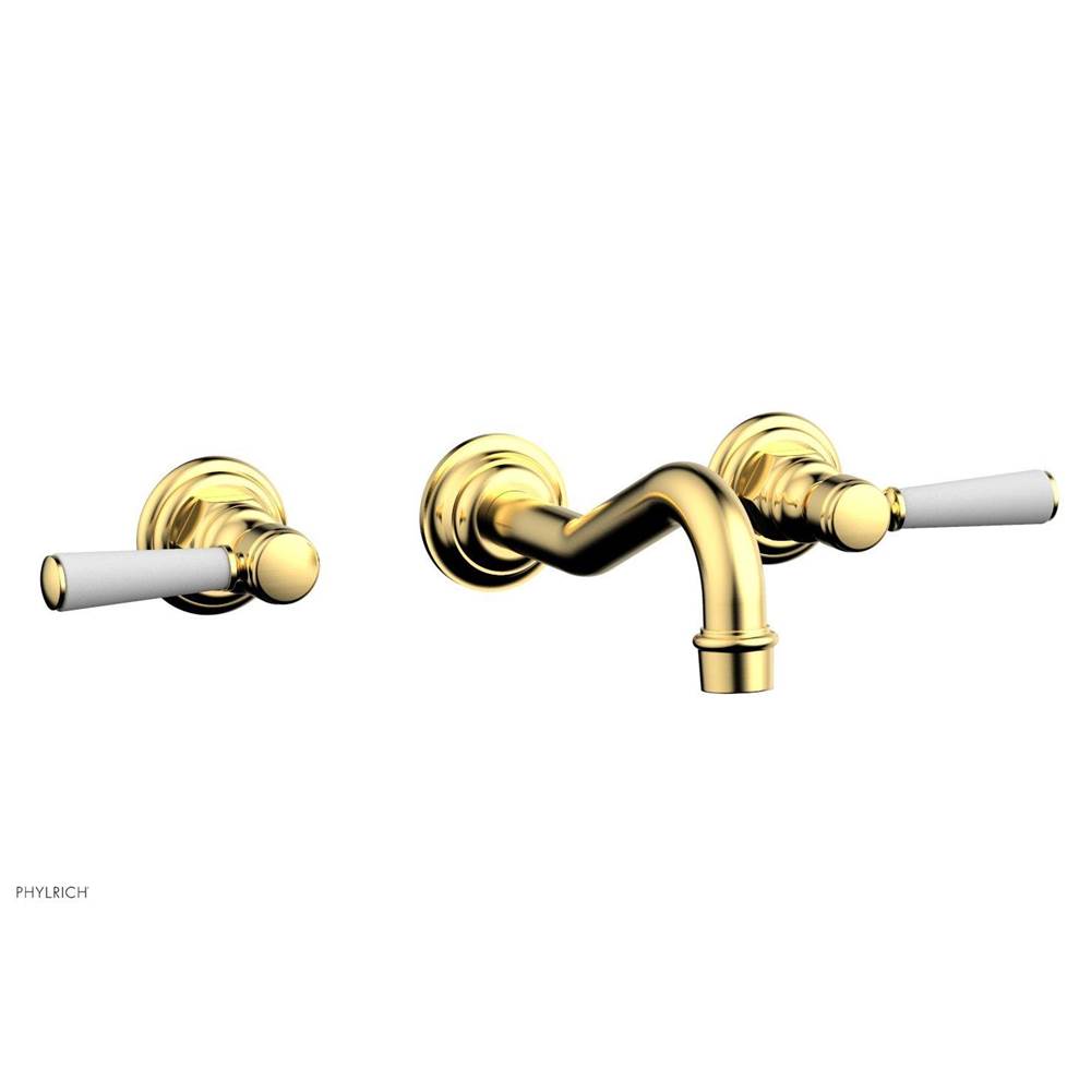 Phylrich - Wall Mount Lav Trim - Satin Gold