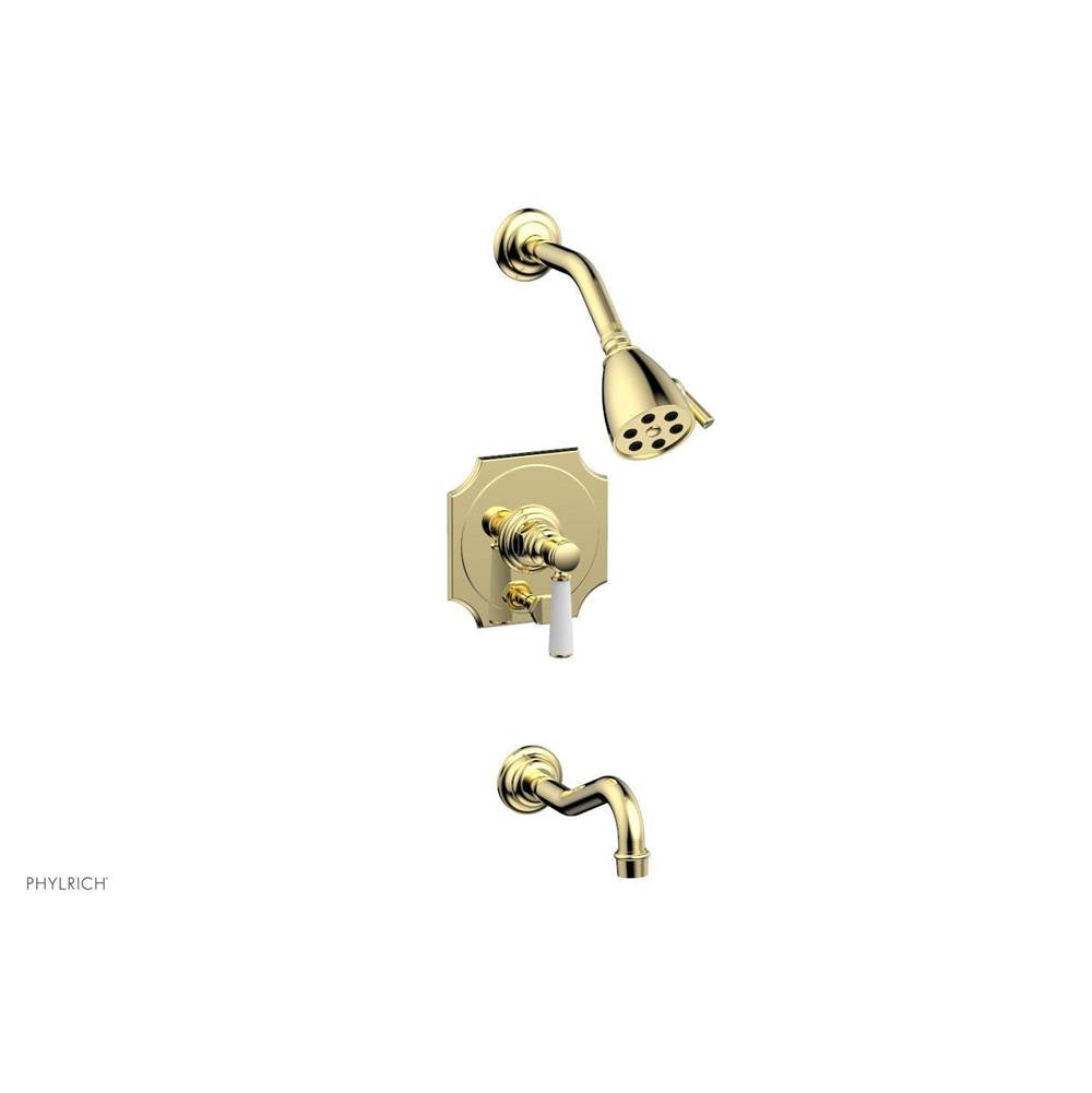 Phylrich - Pb Tub & Shower Trim - Polished Brass