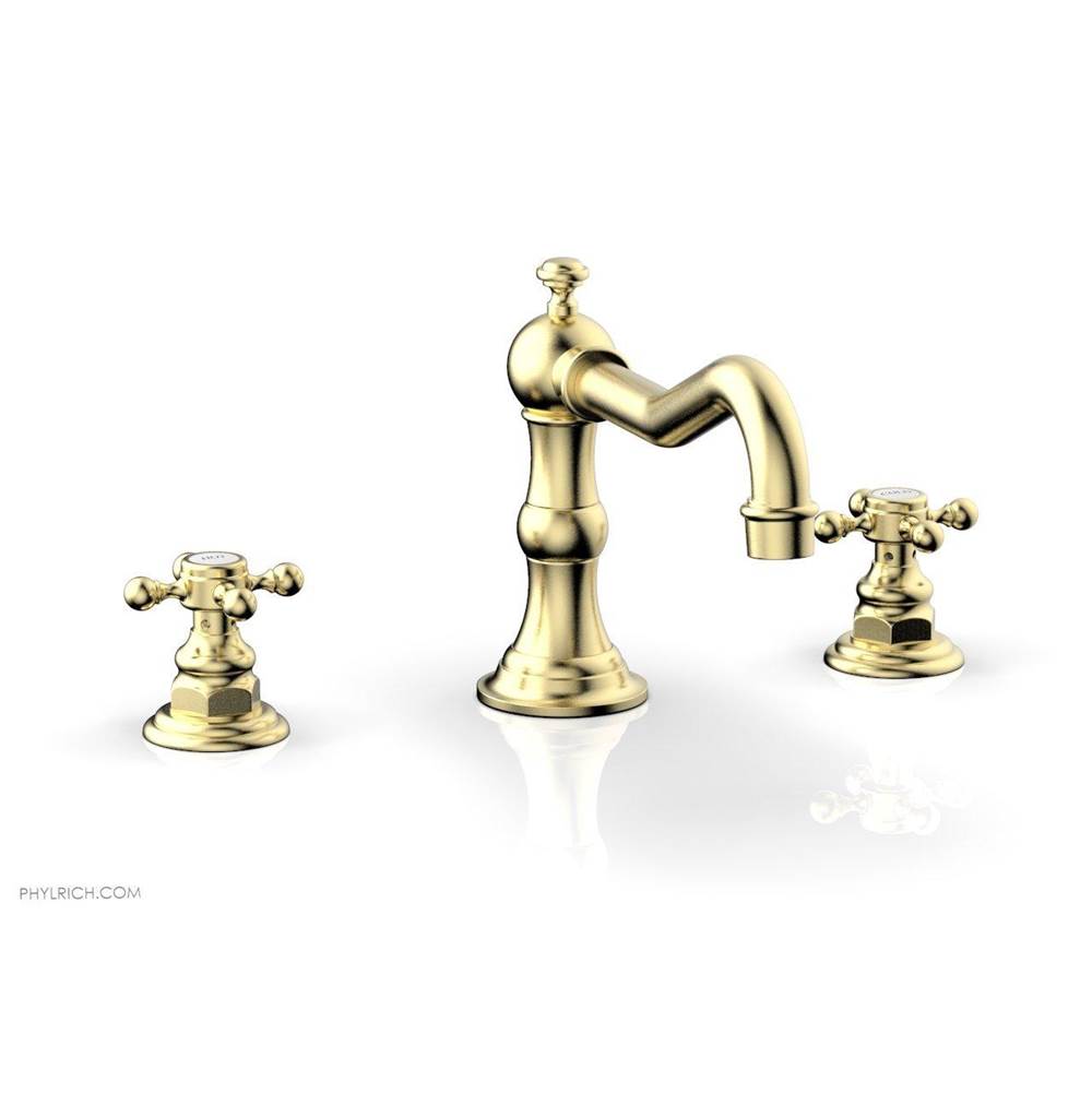 Phylrich - Deck Tub Set - Polished Brass Uncoated