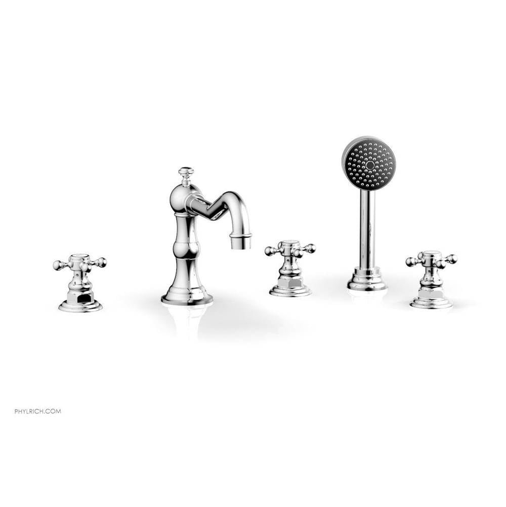 Phylrich - Deck Tub Set W/ Hs - Polished Chrome