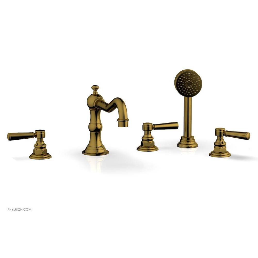 Phylrich - Deck Tub Set W/ Hs - French Brass