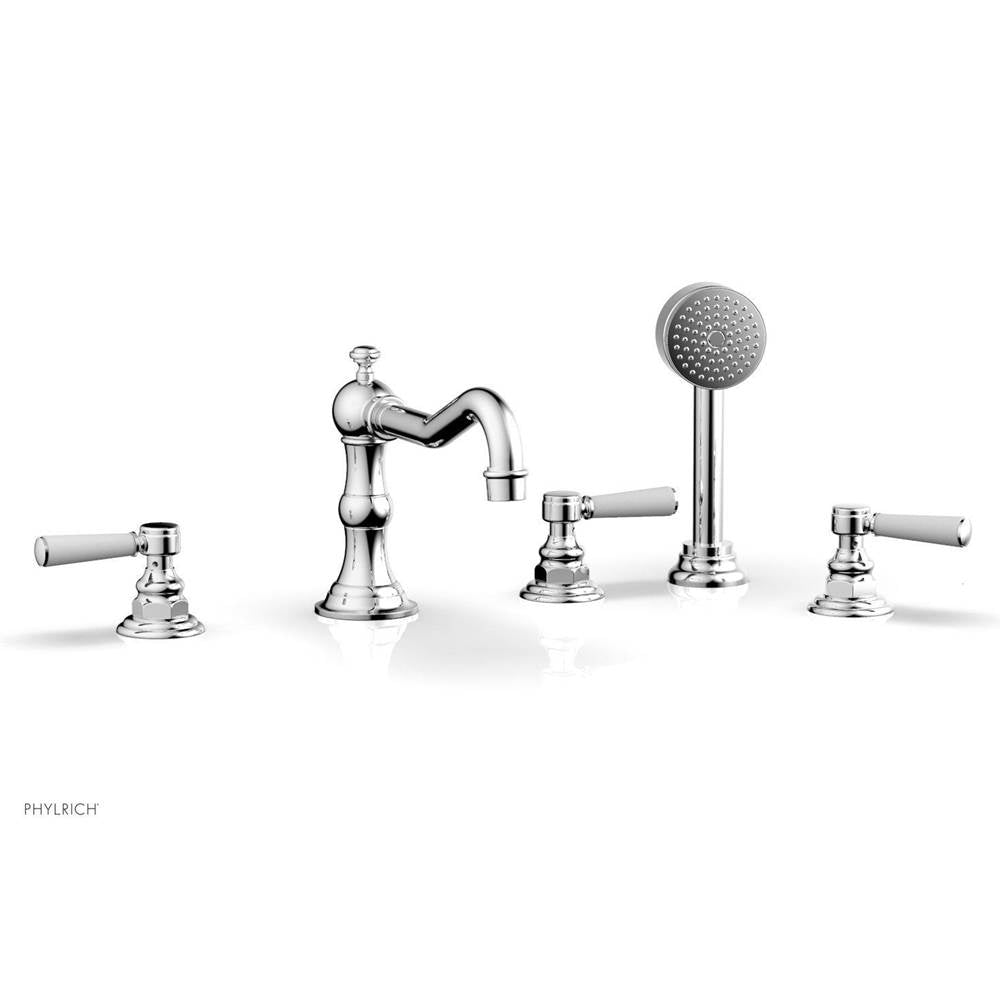 Phylrich - Deck Tub Set W/ Hs - Polished Chrome
