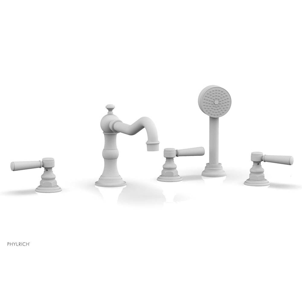 Phylrich - Deck Tub Set W/ Hs - Satin White