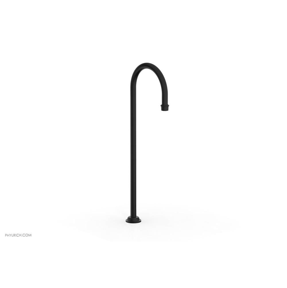 Phylrich - Floor Mount Spout - Matte Black