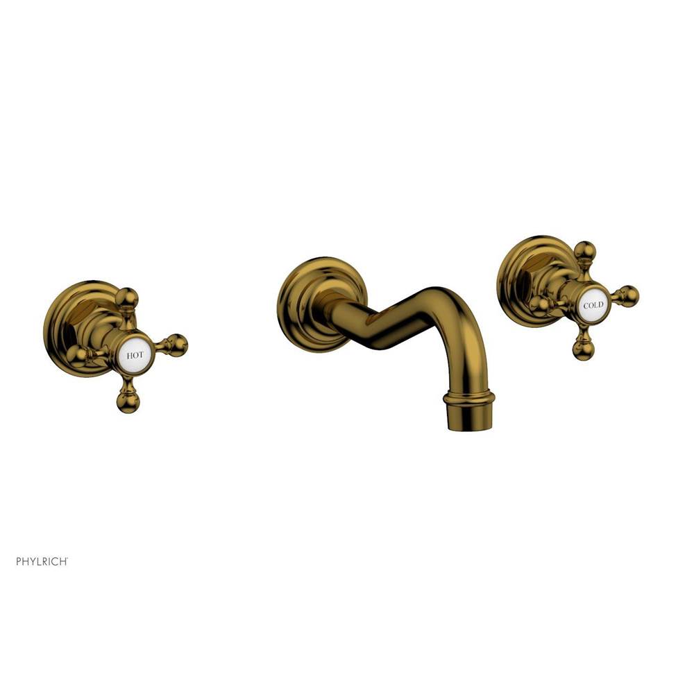 Phylrich - Wall Mount Tub Set - French Brass