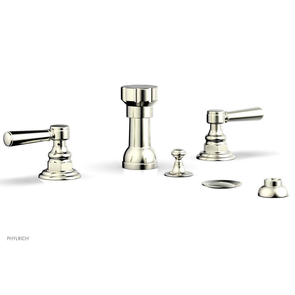 Phylrich - Four Hole Bidet Set - Satin Nickel