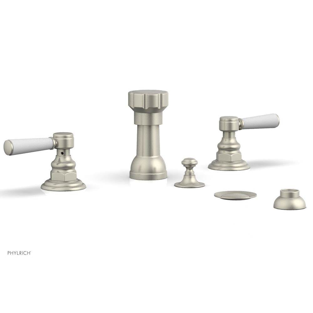 Phylrich - Four Hole Bidet Set - Burnished Nickel
