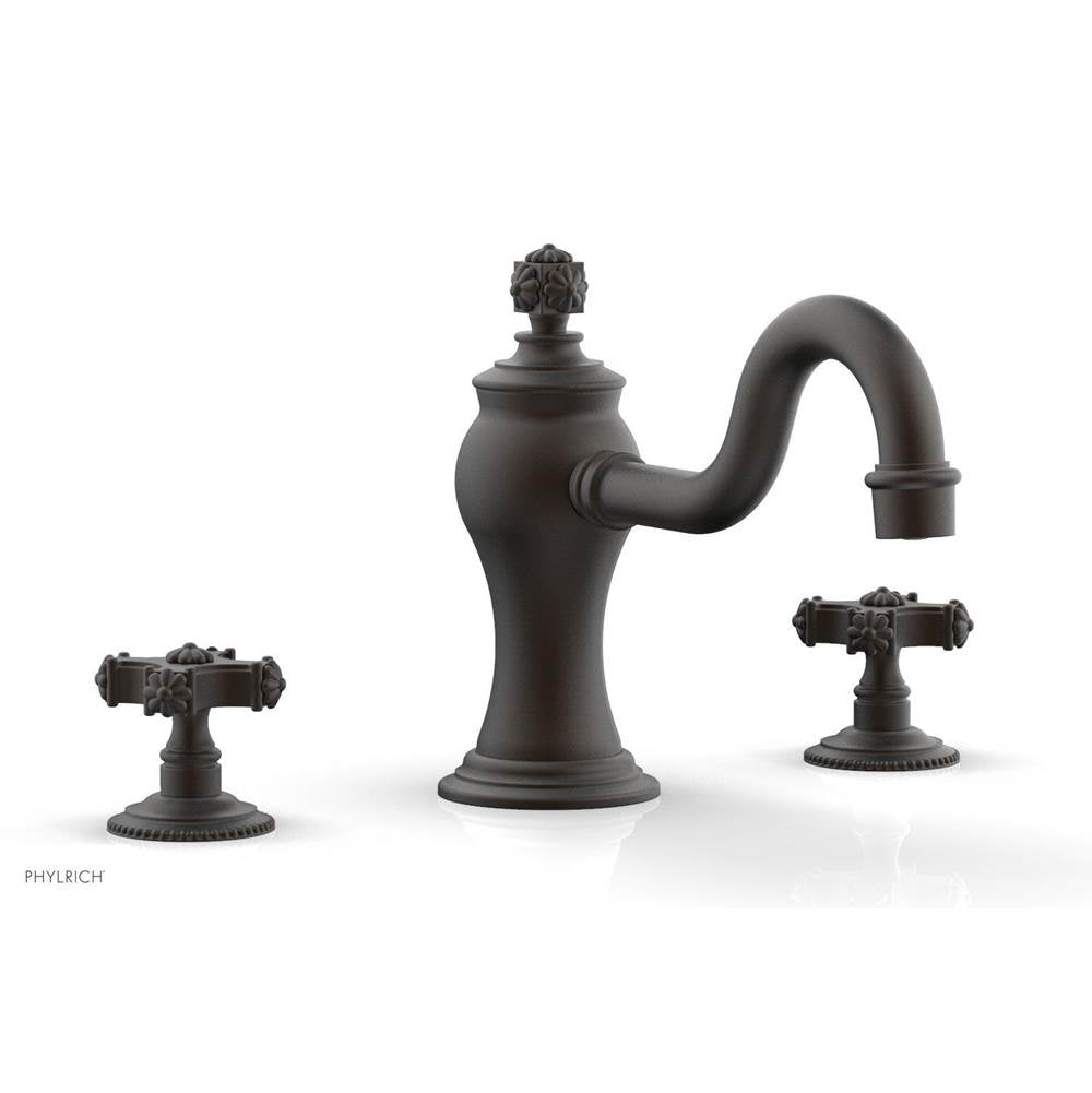 Phylrich - MARVELLE Deck Tub Set - Cross Handles 162-40 - Oil Rubbed Bronze