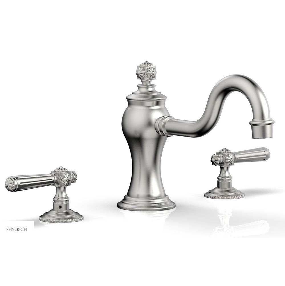Phylrich - MARVELLE Deck Tub Set - Lever Handles 162-41 - Satin chrome