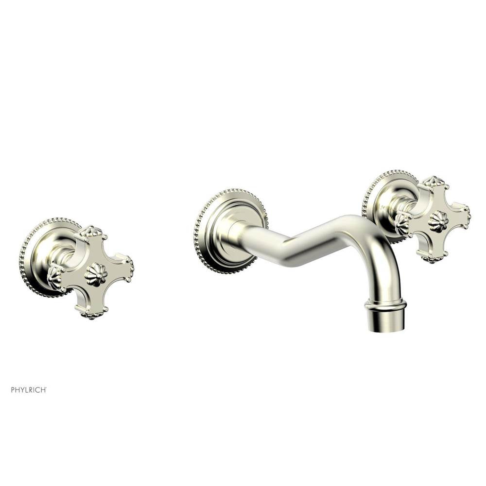 Phylrich - MARVELLE Wall Tub Set - Blade Handles 162-56 - Polished Chrome