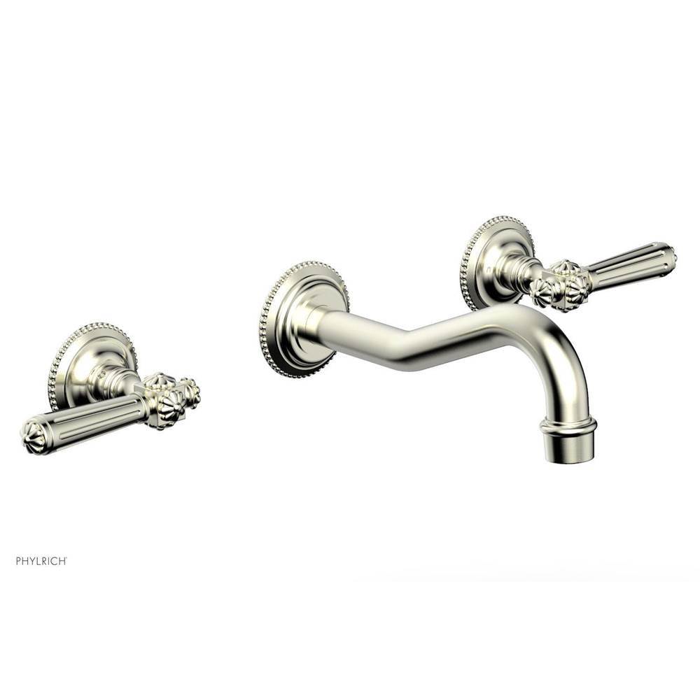 Phylrich - MARVELLE Wall Tub Set - Lever Handles 162-57 - Polished Brass