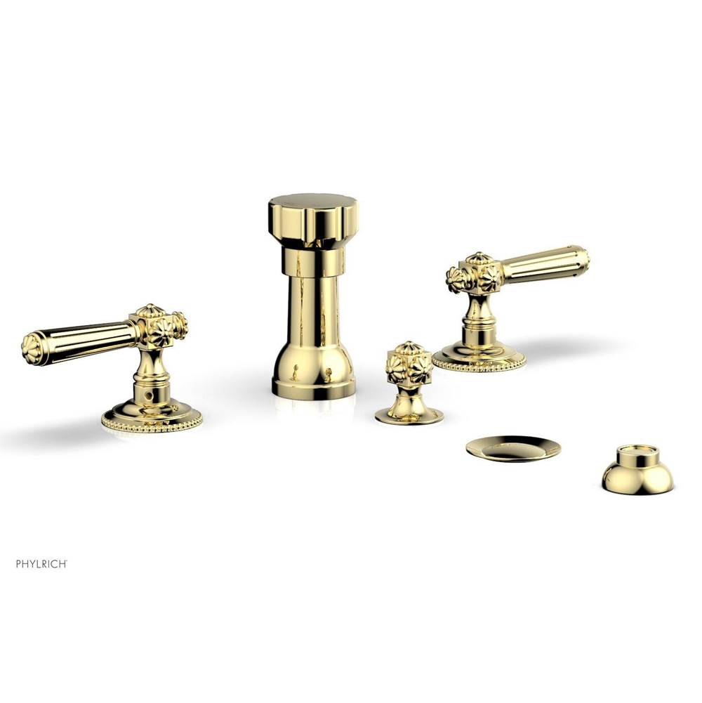 Phylrich - MARVELLE Four Hole Bidet Set 162-61 - French Brass