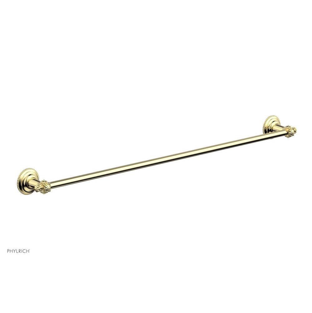 Phylrich - MARVELLE 30'' Towel Bar 162-72 - Polished Brass