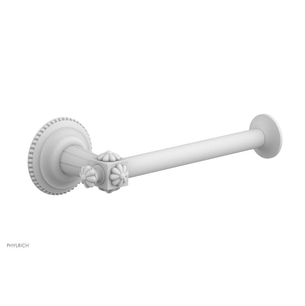 Phylrich - MARVELLE Single Post Paper Holder 162-74 - Satin White