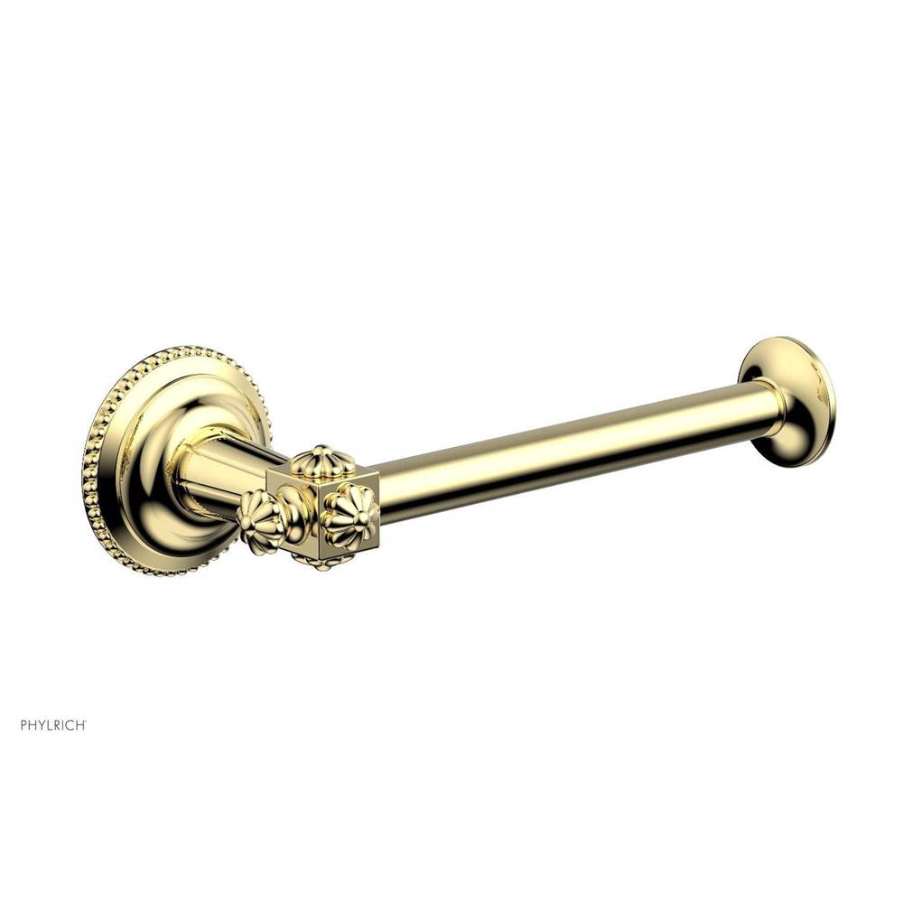 Phylrich - MARVELLE Single Post Paper Holder 162-74 - French Brass