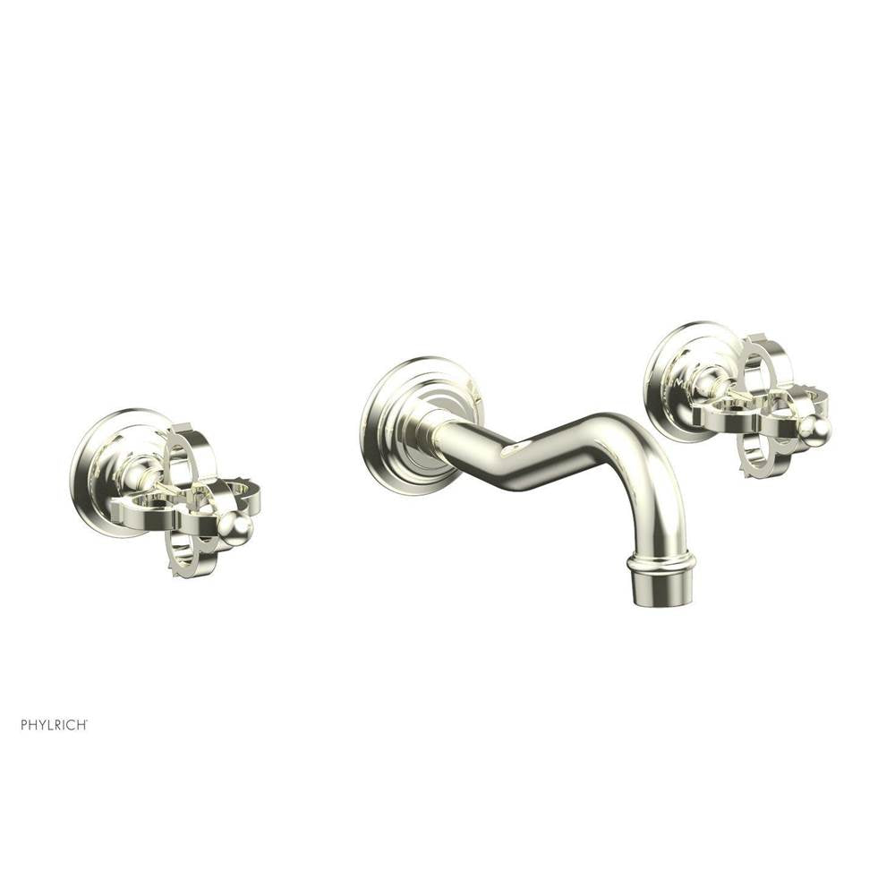 Phylrich - COURONNE Wall Lavatory Set 163-11 - Burnished Nickel