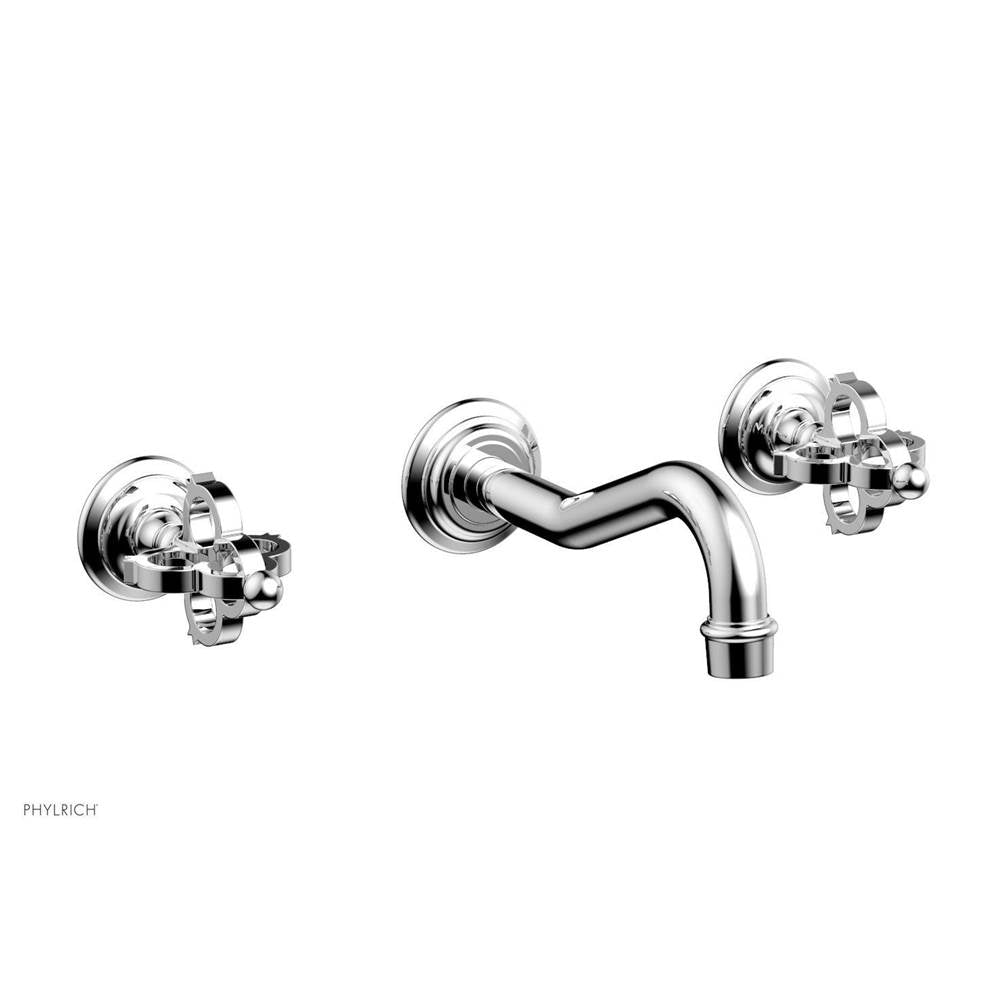 Phylrich - COURONNE Wall Lavatory Set 163-11 - Polished Chrome