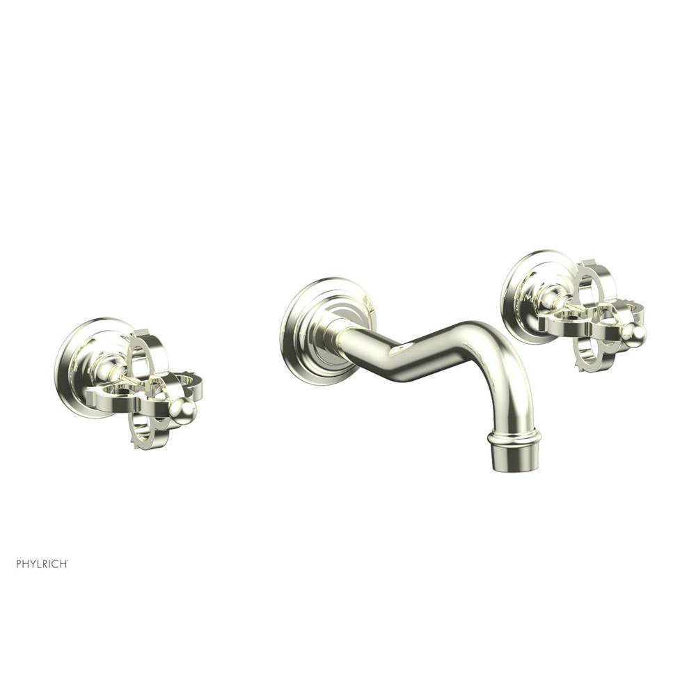 Phylrich - COURONNE Wall Tub Set 163-56 - Burnished Nickel
