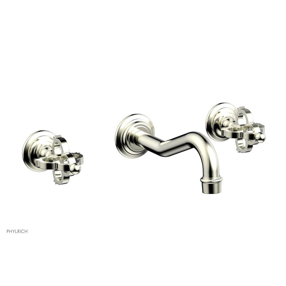 Phylrich - COURONNE Wall Tub Set 163-56 - Satin Nickel
