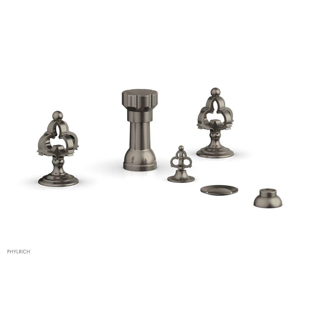 Phylrich - Four Hole Bidet Set - Pewter
