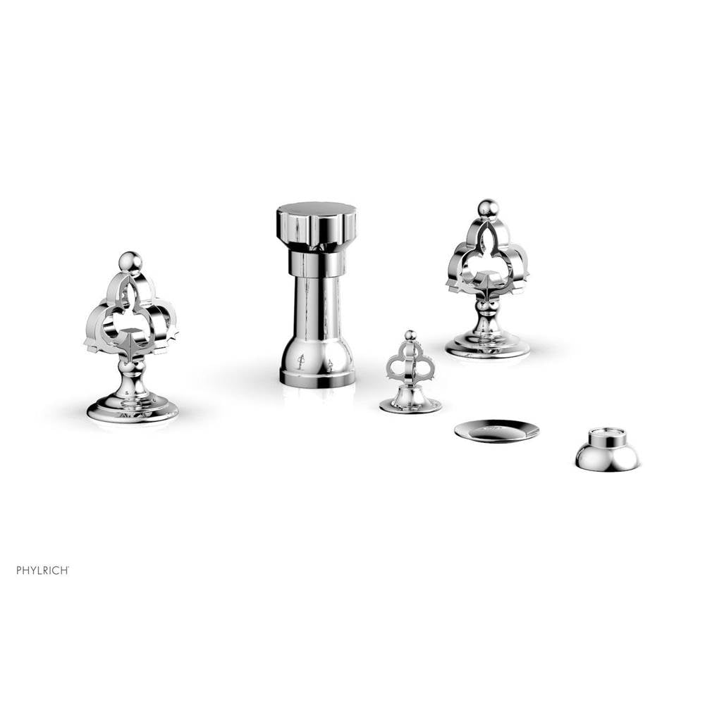 Phylrich - Four Hole Bidet Set - Polished Chrome