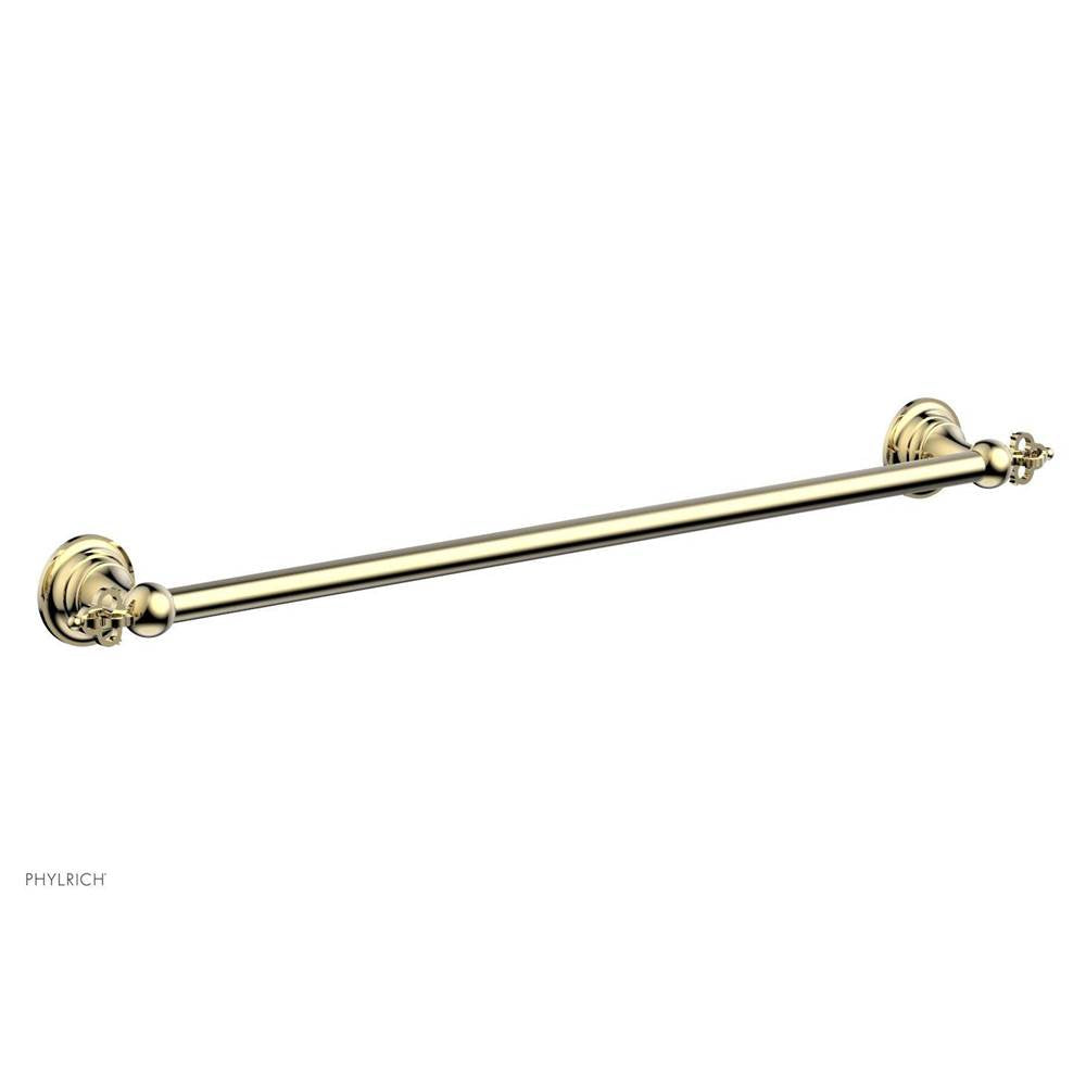 Phylrich - COURONNE|MAISON Towel Bar 163-71 - Polished Brass Uncoated
