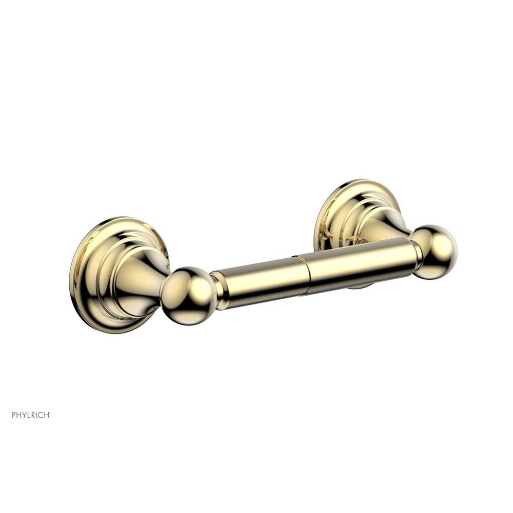 Phylrich - COURONNE|MAISON Paper Holder 163-73 - Polished Brass Uncoated