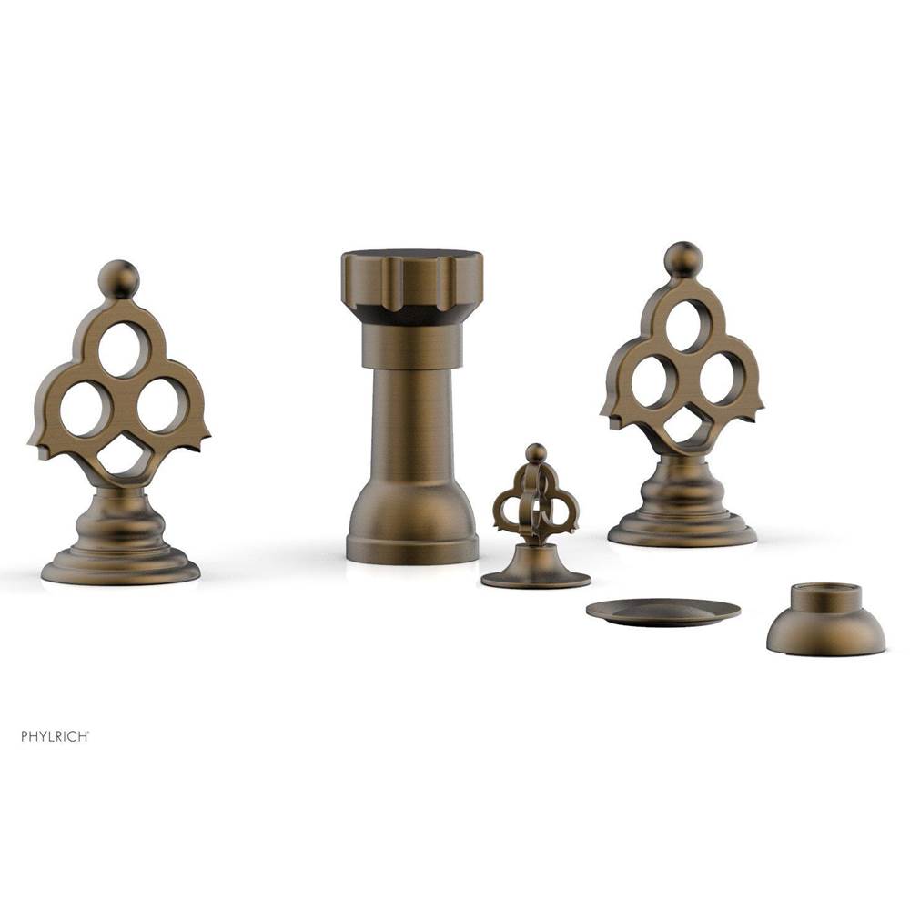 Phylrich - MAISON Four Hole Bidet Set 164-60 - Old English Brass
